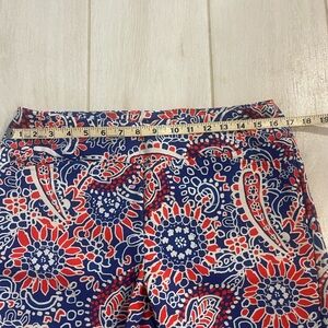 IBKUL Women’s Golf Shorts size 10 Red White and Blue multicolor